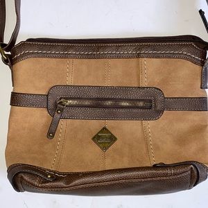 boc Tan And Brown Crossbody Purse